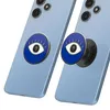 PopSockets, PopGrip Enamel Evil E do smartfonów, niebieski Podgląd zdjęcia produktu 5