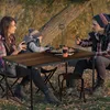 Outtec® kempingový stôl so 4 stoličkami - 120 x 60 cm - Náhľad obrázku produktu 7