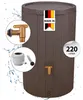 4rain MADERA regenton complete-set 220 L bruin incl. Productafbeelding-voorbeeld 1