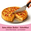 Edelstahl Backform Quiche und Tarteform – 28 cm, mit Produktbild-Vorschau 4