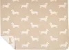 LOESCHEN Cawö Wohndecke We love dogs Farbe natur/beige Produktbild-Vorschau 7