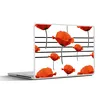 MuchoWow® Laptop Aufkleber Sticker Cover Musik - Mohn 30x21 Produktbild-Vorschau 1