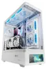 Mars Gaming MCLCDPROW, Midi Tower, PC, Weiß, ATX, micro Produktbild-Vorschau 1