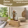 LS-LebenStil 3-fach Holz Menage Essig- und Ölspender Produktbild-Vorschau 7
