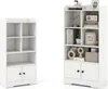 Libreria KOMFOTTEU con 5 ripiani e 2 armadietti, scaffale Anteprima dell’immagine prodotto 1