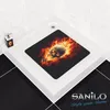 Sanilo Badematte Totenkopf in Flammen 53 x 53 cm Produktbild-Vorschau 8