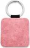 CombiCraft Quadratischer Schlüsselanhänger aus Leder Rosa, Produktbild-Vorschau 1
