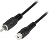 LogiLink Audiokabel Cinchstecker - Cinchkupplung 5 m mono Produktbild-Vorschau 1