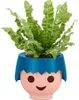 LECHUZA plantpot OJO, oceaanblauw | Plantpot voor kinderen Productafbeelding-voorbeeld 12