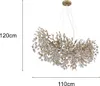 Lampadario QUEENA ovale a 10 luci, oro Anteprima dell’immagine prodotto 4