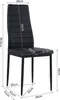 HJ WeDoo sada 6 jídelních židlí, elegantní kuchyňská židle Náhled obrázku produktu 7