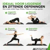 Tunturi Yoga Mat 8mm - Pilates mat - Extra dikke fitness Productafbeelding-voorbeeld 4