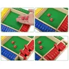 4-Spieler Shut The Box Holz Tisch Spiel Klassisch Produktbild-Vorschau 7
