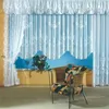 heimtexland ® Gardinen Jacquard Store mit Kräuselband weiß Produktbild-Vorschau 1