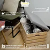 Creative Deco Cassapanca, Panca Contenitore in Legno Anteprima dell’immagine prodotto 3