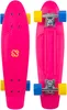 Nijdam Flipgrip Skateboard - Punky Power - Fuchsia/Gelb Produktbild-Vorschau 1