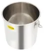 Stahleimer - Edelstahl Eimer 6 l - Mit Deckel und Henkel - Produktbild-Vorschau 3