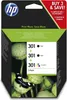 Druckerpatronen Original HP301 2x Black (CH561EE) + 1x Produktbild-Vorschau 3