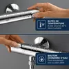 Miscelatore da bagno con termostato GROHE Precision Flow Anteprima dell’immagine prodotto 16