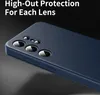 Close-up of a dark blue phone case with multiple camera lenses visible. Náhled obrázku produktu