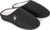 Pantofole HEYO Unisex Calde Antiscivolo Memory Foam Nero Anteprima dell’immagine prodotto 1