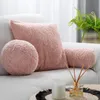 EUROFIRANY | Kissen - 24 x 24 cm Kugel - rosa Dekokissen - Produktbild-Vorschau 2