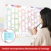 Wandkalender 2027 A1 Aquarell Splash – Großer Jahresplaner Produktbild-Vorschau 3