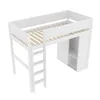 Flieks Etagenbett 90x200cm mit Kleiderschrank, Kinderbett Produktbild-Vorschau 7