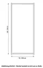 Auflagerahmen Rahmen für Rollroste 90 cm x 200 cm Produktbild-Vorschau 4