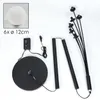 Lerici Stehlampe aus Metall/Glas in Schwarz/Weiß Produktbild-Vorschau 5