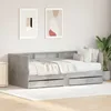 Cama diurna con cajones, color gris, 90 x 200 cm, fabricada Vista previa de la imagen del producto 1