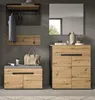 Garderoben-Set "Cooper" Artisan Eiche und grau Garderobe Produktbild-Vorschau 2