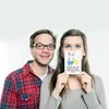 Mr. & Mrs. Panda Postkarte Physiotherapeutin Herz - Weiß - Produktbild-Vorschau 4