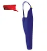 Klempner-Latzhose in blau mit roter Mütze – Blaues Outfit Produktbild-Vorschau 4