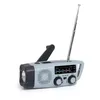 2000MAH Klein Handschüttel Radio,Multifunktions Solar Produktbild-Vorschau 1