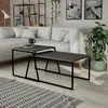 Skye Decor, Pal Orta Sehpa - Anthracite, Couchtische, Produktbild-Vorschau 1