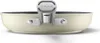 24 cm cremefarbene, matte bratpfanne Smeg FPF2402CRM Produktbild-Vorschau 3