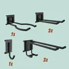 Relaxdays, ganci a parete, 3 binari con 8 ganci ciascuno, Anteprima dell’immagine prodotto 6