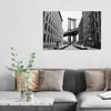 DEQORI Hybrid Leinwand Bild 90x60 cm 'Manhattan Produktbild-Vorschau 3