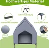 XMTECH Haustierzelt Hundezelt Outdoor Hundeliege überdacht, Produktbild-Vorschau 3