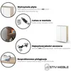 STIV Möbel | Szafka łazienkowa wisząca 60 cm Dąb Sonoma / Podgląd zdjęcia produktu 4