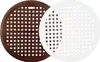 Runde Spülbeckenmatte in Braun, Ø32cm, schützt das Produktbild-Vorschau 2