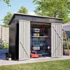 Gartenhaus Geräteschuppen Gerätehaus Metall Lagerschuppen Produktbild-Vorschau 10