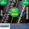 MASKO® Elektro Vertikutierer 2in1 Rasenlüfter 1800W, 40cm Produktbild-Vorschau 4