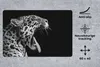 MuchoWow® Schreibtischunterlage Jaguar - Tier - Schwarz - Produktbild-Vorschau 2
