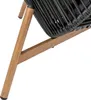 nabbi Rattan-Zweisitzer Haldon - schwarz / natur / Produktbild-Vorschau 11