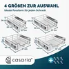CASARIA® 2x Teleskopschublade Schrank Schubladen Ausziehbar Produktbild-Vorschau 3