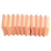 A stack of air filters with pink edges, presented on a white background. Náhled obrázku produktu