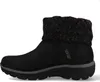 A single black boot with a knitted cuff is shown against a white background. Voir les images du produit