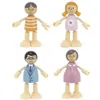 Set di bambole per famiglie di bambole in legno Viga Polarb Anteprima dell’immagine prodotto 2